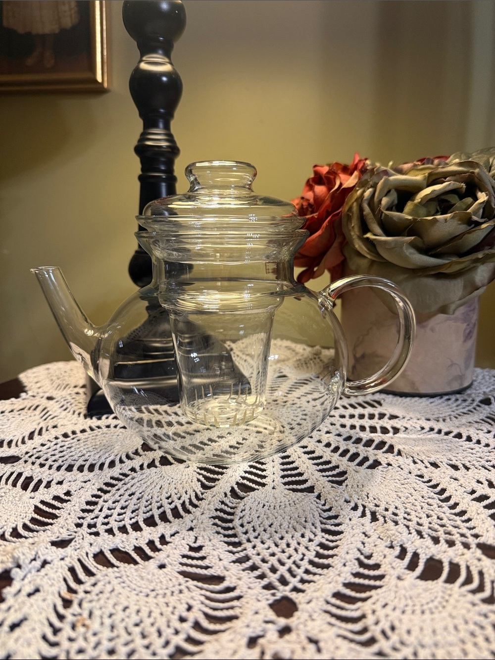 VTG. PRINCESS HOUSE “Heritage” Teapot and Lid with Diffuser 🫖